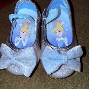 Disney Silver Glitter Kids Shoes